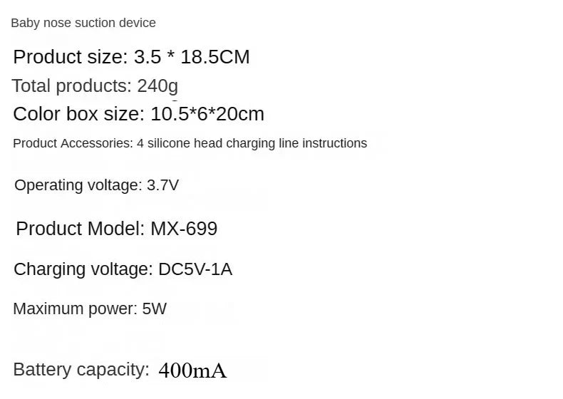 CLEANUVIA™ Electric Aspirator