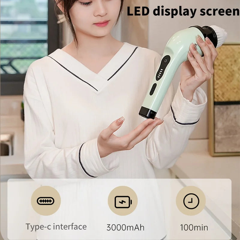 CLEANUVIA™ Electric Brush